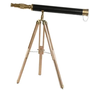 TÉLÉSCOPE - Ajustable - Aluminium/mangue