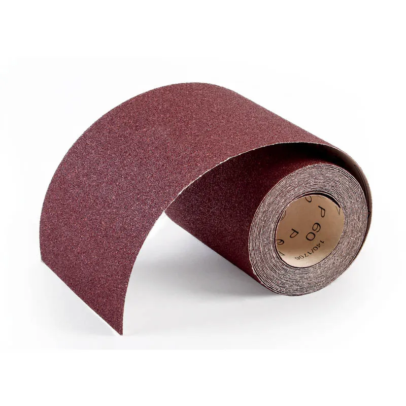 toile abrasive 'imj' grain 100 - rouleau 120x25 mm