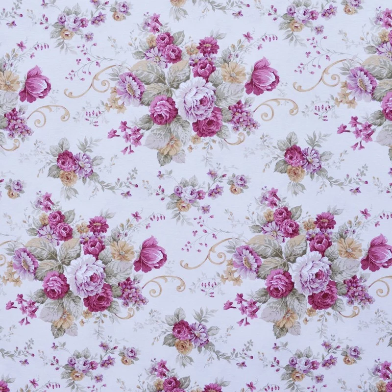 Toile Cretonne Fond Écru