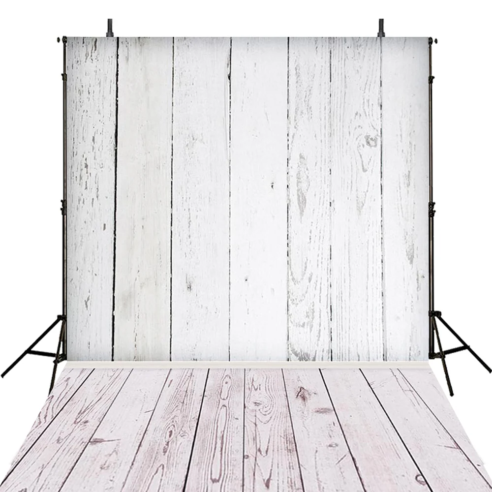 Toile de fond en bois blanc pour photographie, planche de bois, aspect bois, accessoires de cabine photo, plancher en bois
