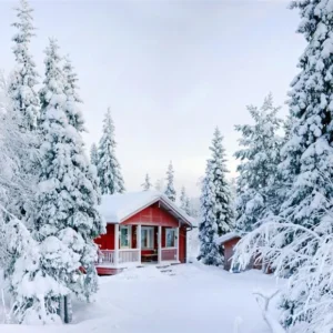 Toile de fond d'hiver blanc neige nature photographie