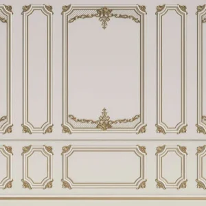 Toile de fond de mur de jante en or beige pour la mariage