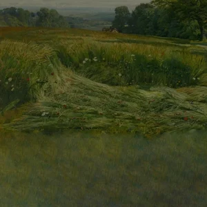 Toile de fond de peinture à l'huile de vue de près de la colline de Leith de photographie SBH0409 1