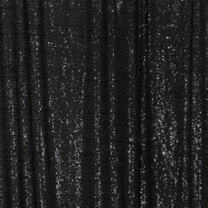 Toile de fond de photographie de paillettes noires pour la fête 2