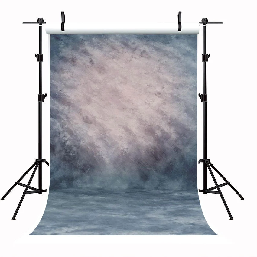 Toile de fond de photographie de portrait abstrait rose bleu