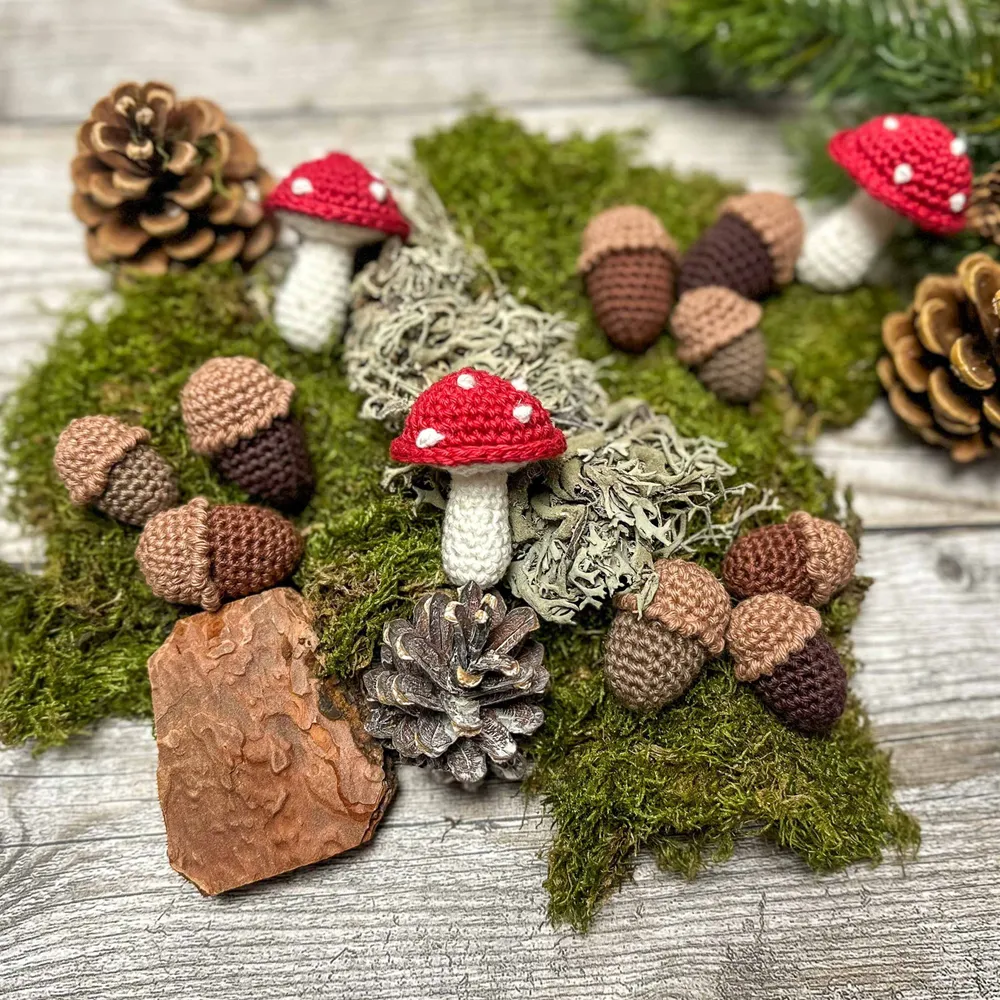 Topling Champignons - Décoration de Noël