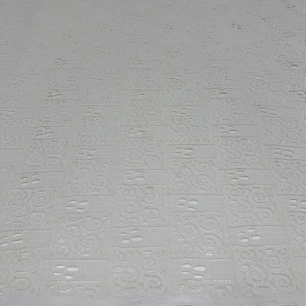 Tissu Dentelle, Coton - Mosaka Torretto Tessuti