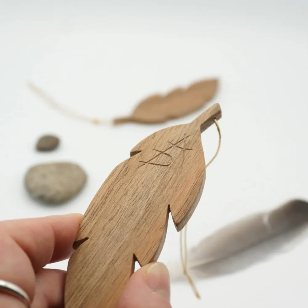 Plumes - Montagnes enneigées Totems Messagers
