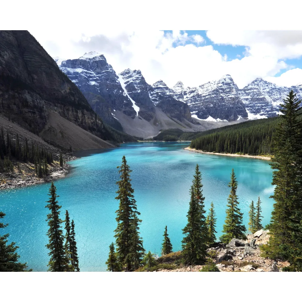 Tranquillité turquoise-Lac Moraine