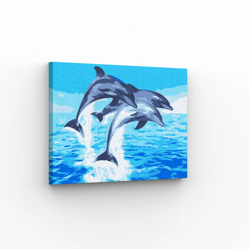 Trio de dauphins