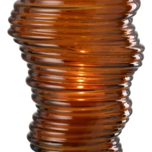 Vaas Tornado Glas Bruin Groot