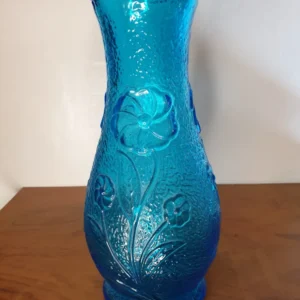 Vase bleu italien estampillé Constantin