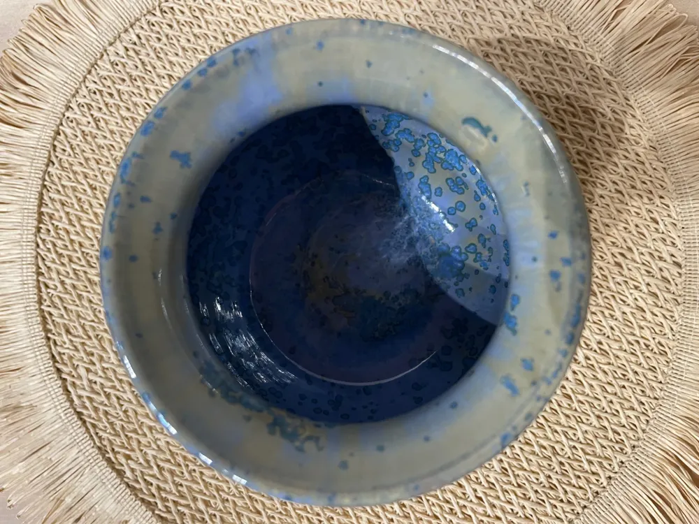 Vase boule Automne