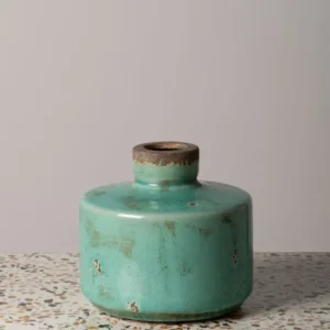 Vase bouteille - Vert d'eau