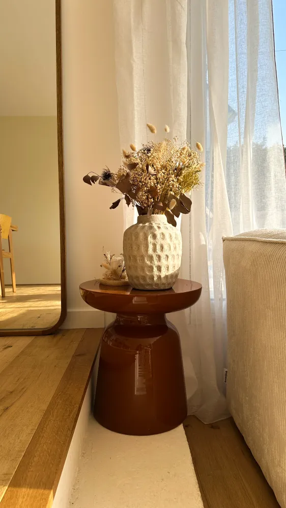 Vase béton beige MESA
