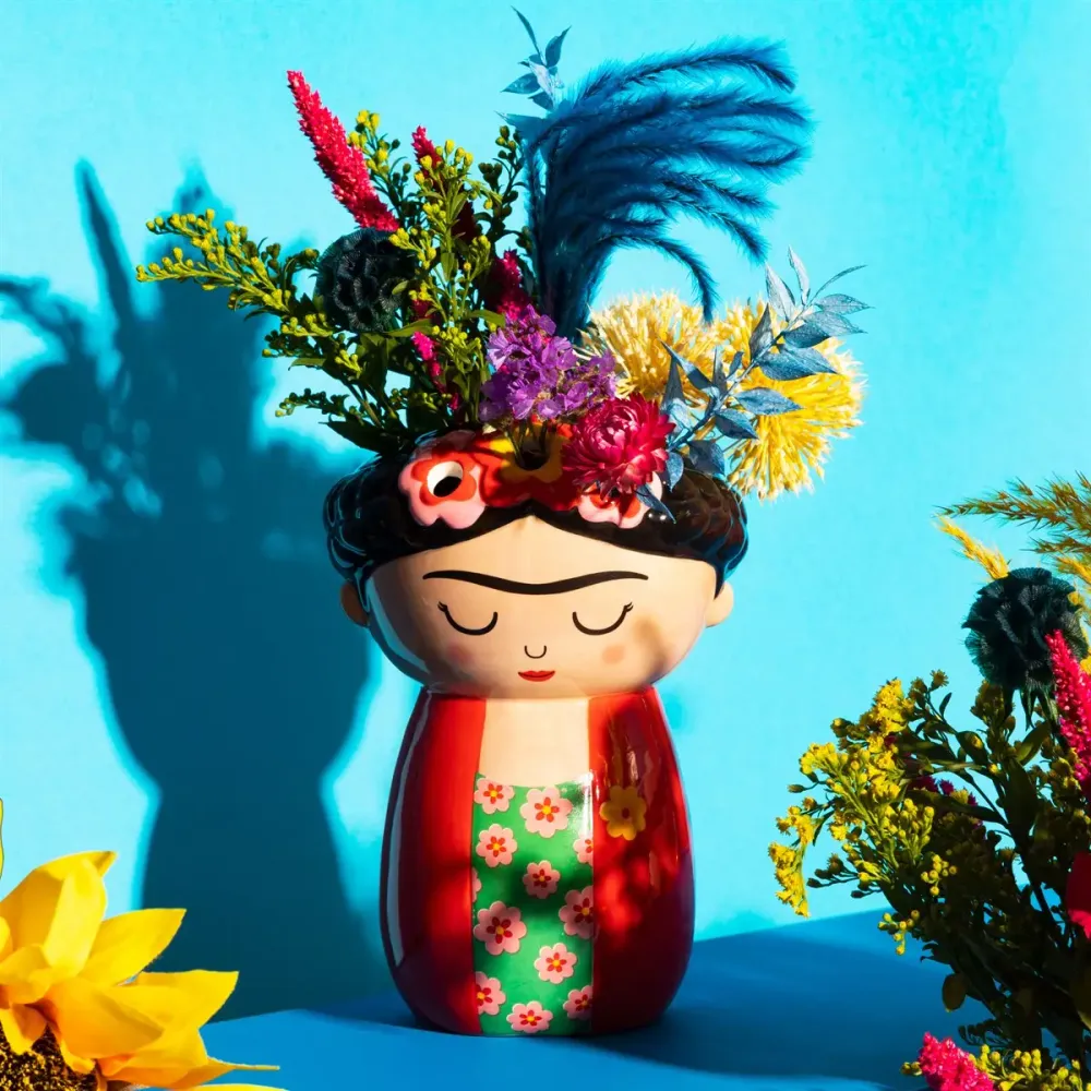Vase Mural Frida Kahlo