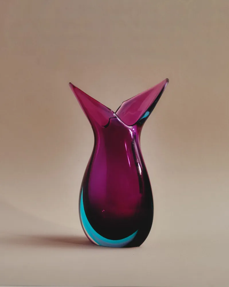 VASE SOMMERSO EN VERRE DE MURANO, 1950s