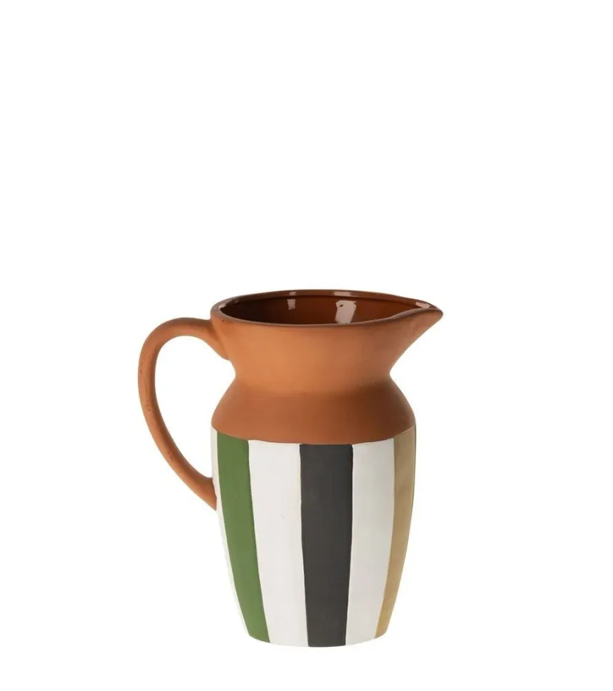 Vase If - Terracotta / Vert