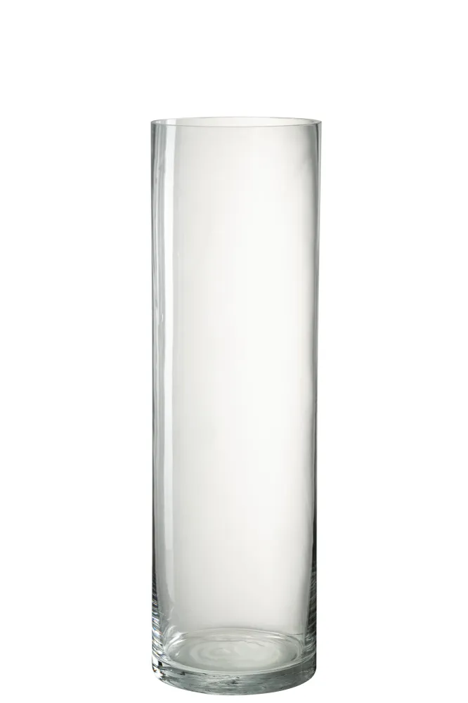 VASE transparent circulaire H50 cm