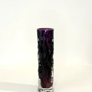 Vase violet, Kurt Wokan, Ingrid Glasshütte, 1960s