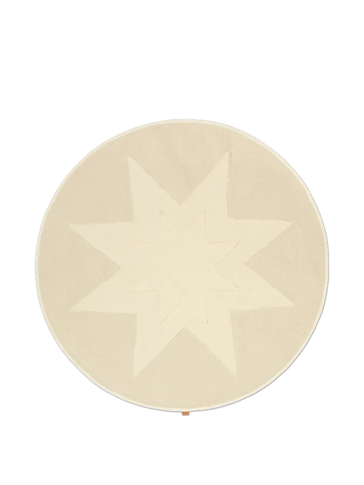 Vela Star Christmas Tree Blanket - Natural