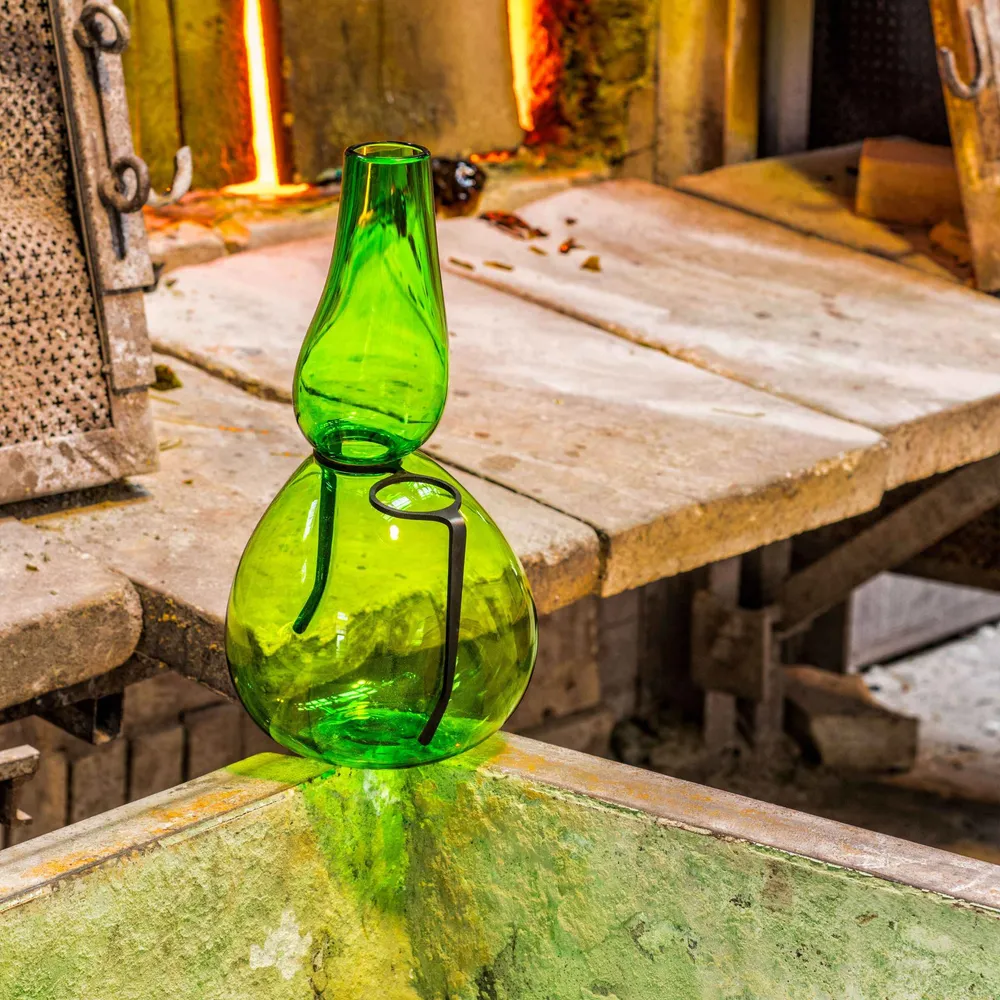 Objet décoratif en verre soufflé OÙ SONT MES LUNETTES ? - LENTILLE UNIQUE par Ron Arad pour Venini