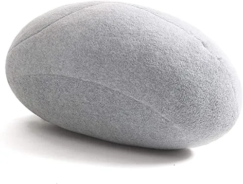 VERCART Gros Coussin de Sol Créatif Rond, énorme Pouf de Décoration pour Salon Terrasse, Coussin Decoratif 3D Imitation Pi...