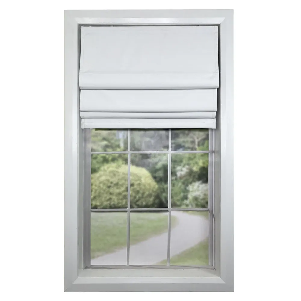 Versaille - Store Romain Sans Cordon, Collection Octavia, Tissu Assombrissant, Blanc (Disponible en 8 Grandeurs) Versailles