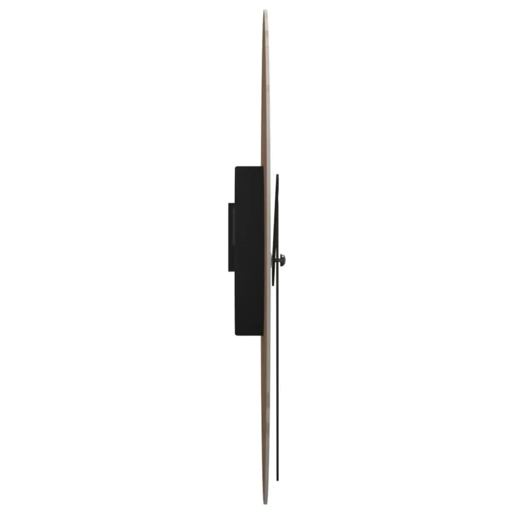 vidaXL Horloge murale avec aiguilles lumineuses jaune Ø30 cm