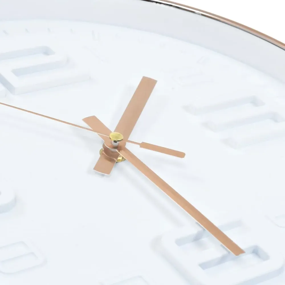 vidaXL Horloge murale avec aspect de cuivre 30,5 cm