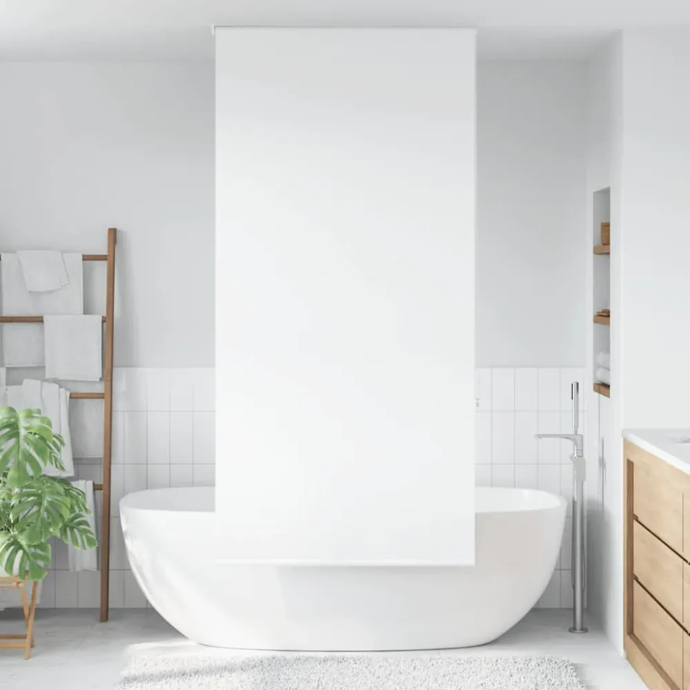 vidaXL Store enrouleur de douche 100x240 cm largeur du tissu 96 cm