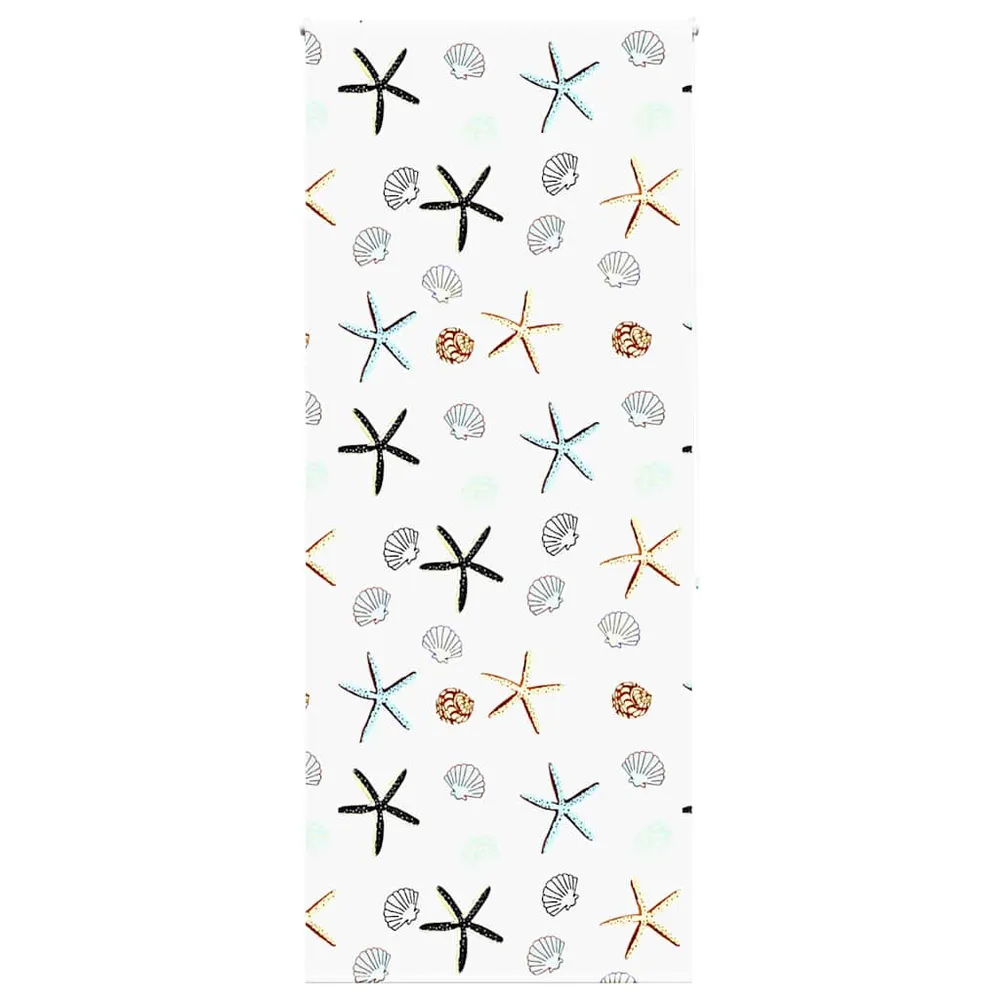 vidaXL Store enrouleur de douche 110x240 cm largeur du tissu 106 cm