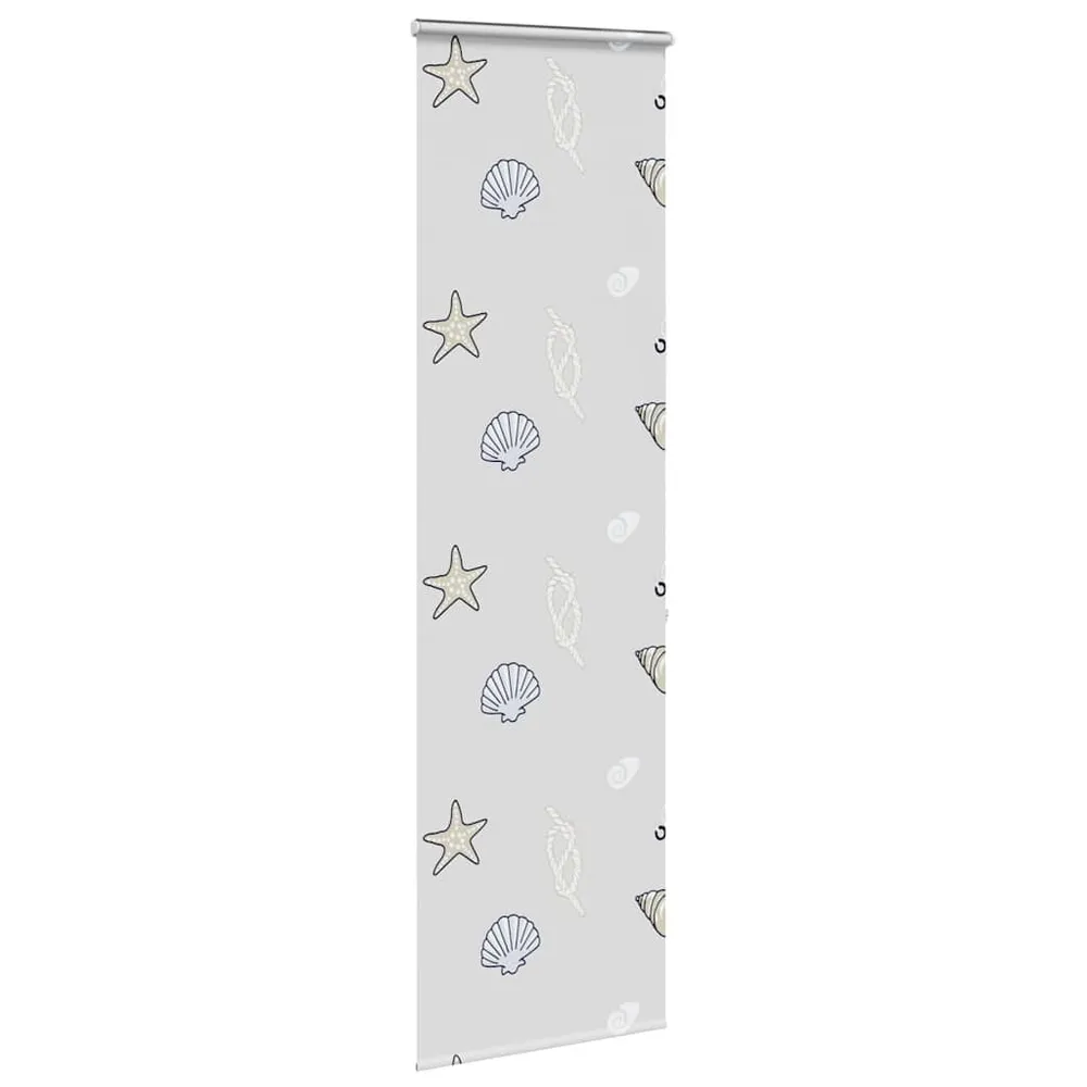 vidaXL Store enrouleur de douche avec cassette largeur du tissu 66 cm