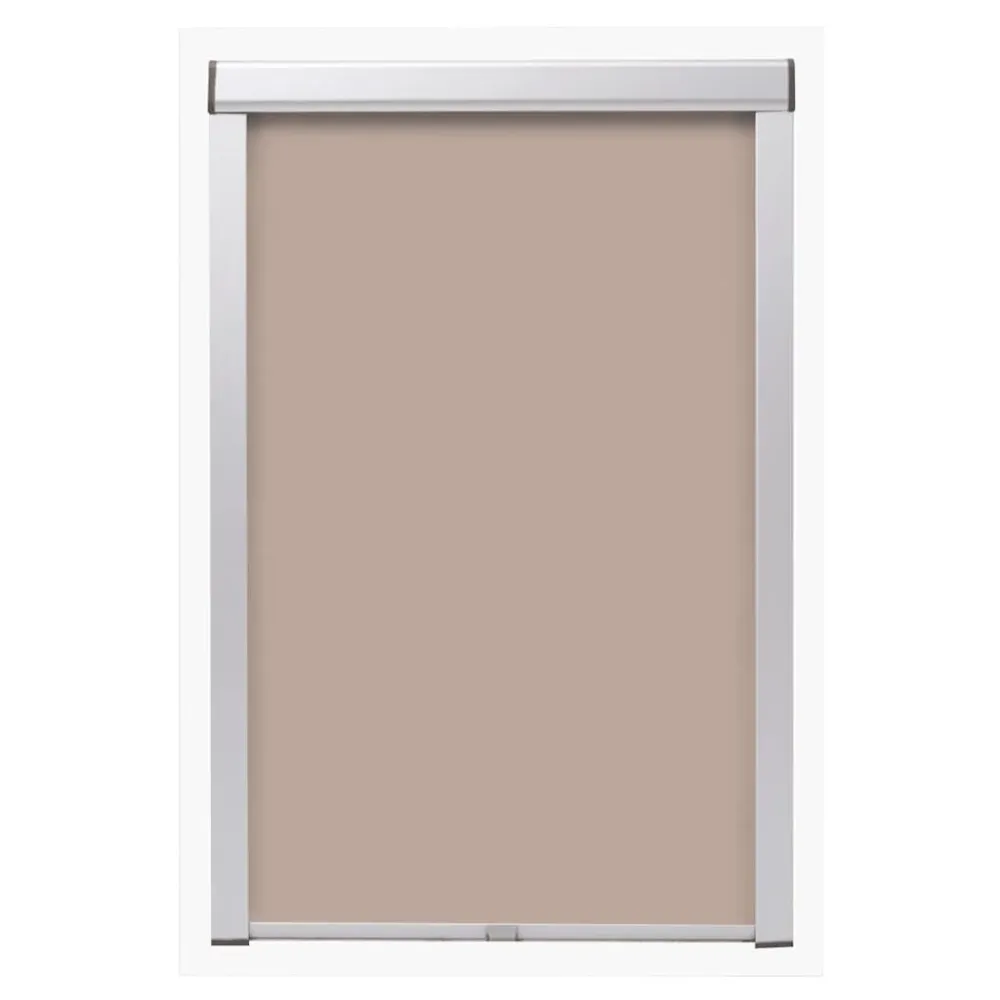 vidaXL Store enrouleur occultant Beige C04
