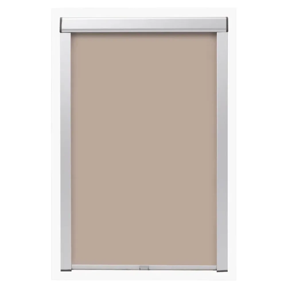 vidaXL Store enrouleur occultant Beige S06/606