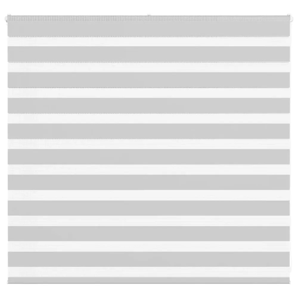 vidaXL Store zèbre gris clair largeur du tissu 150,9 cm polyester