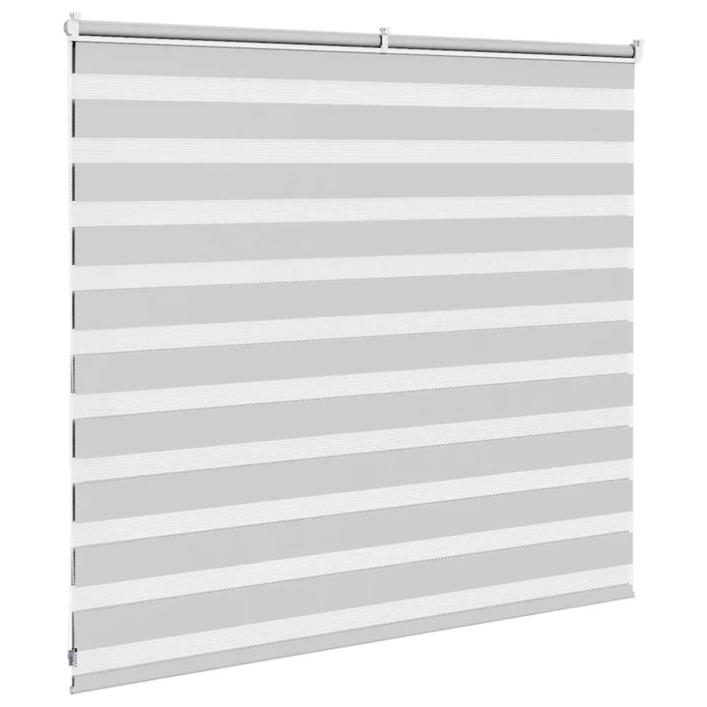 vidaXL Store zèbre gris clair largeur du tissu 150,9 cm polyester