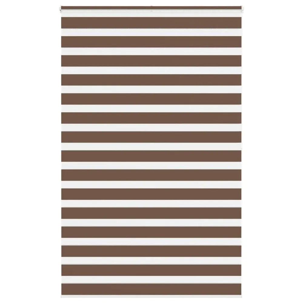 vidaXL Store zèbre marron 145x200cm largeur du tissu 140,9cm polyester