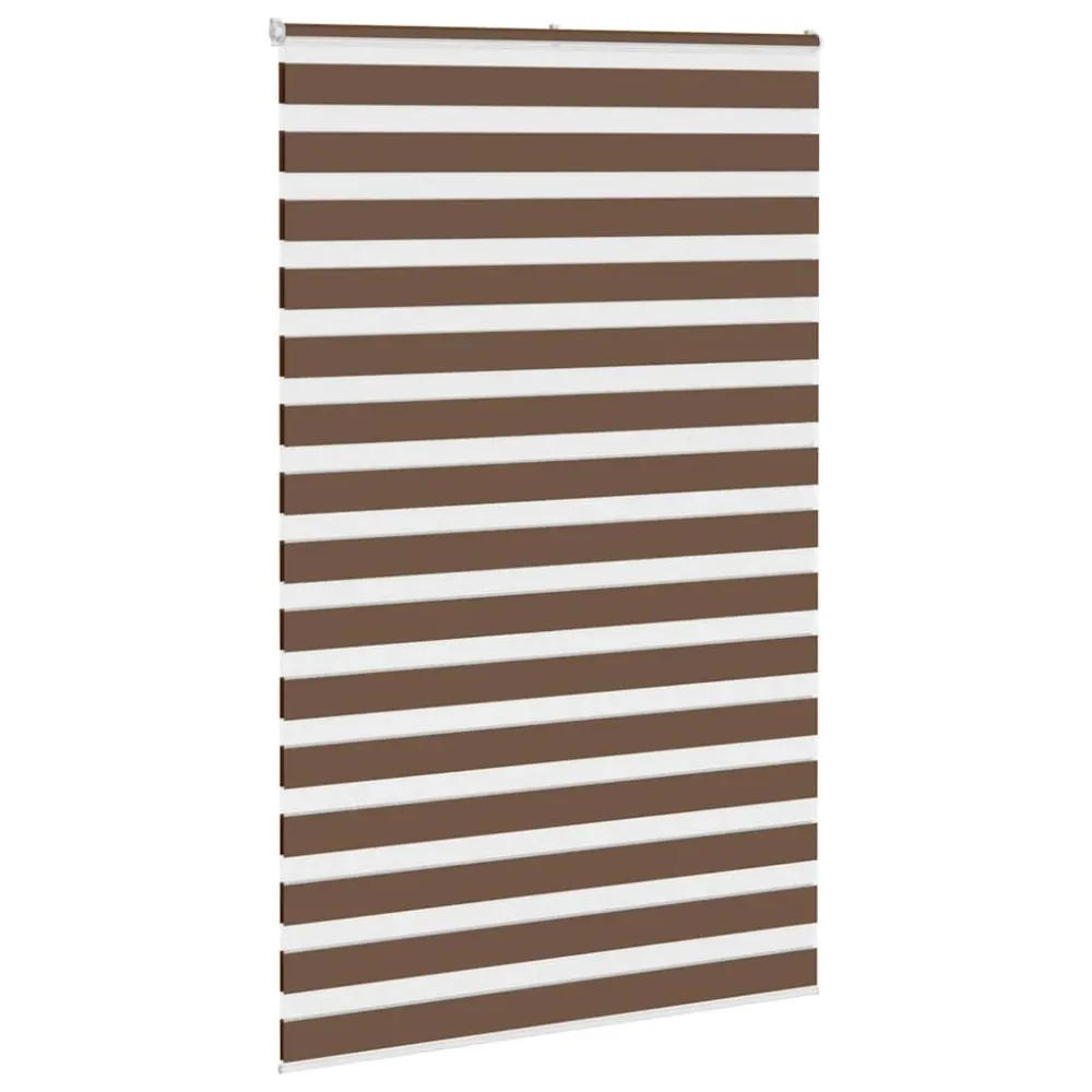 vidaXL Store zèbre marron 145x200cm largeur du tissu 140,9cm polyester