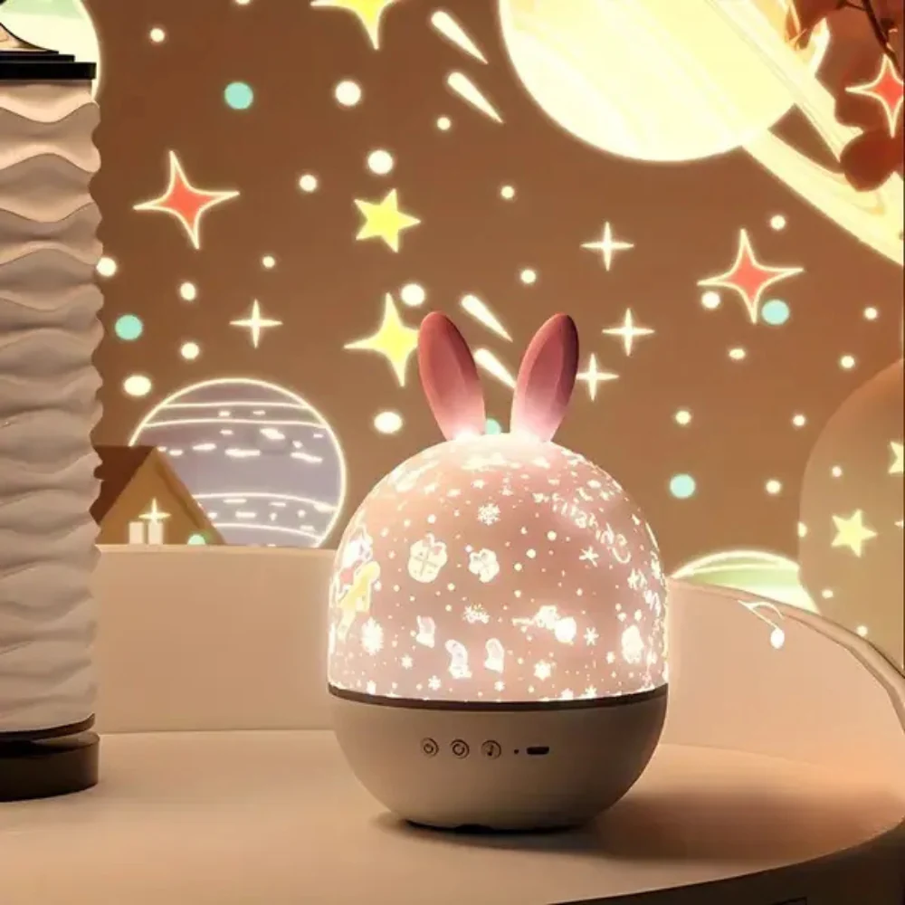 Projecteur lumineux en ABS avec motifs célestes apaisants | Virelle Maison