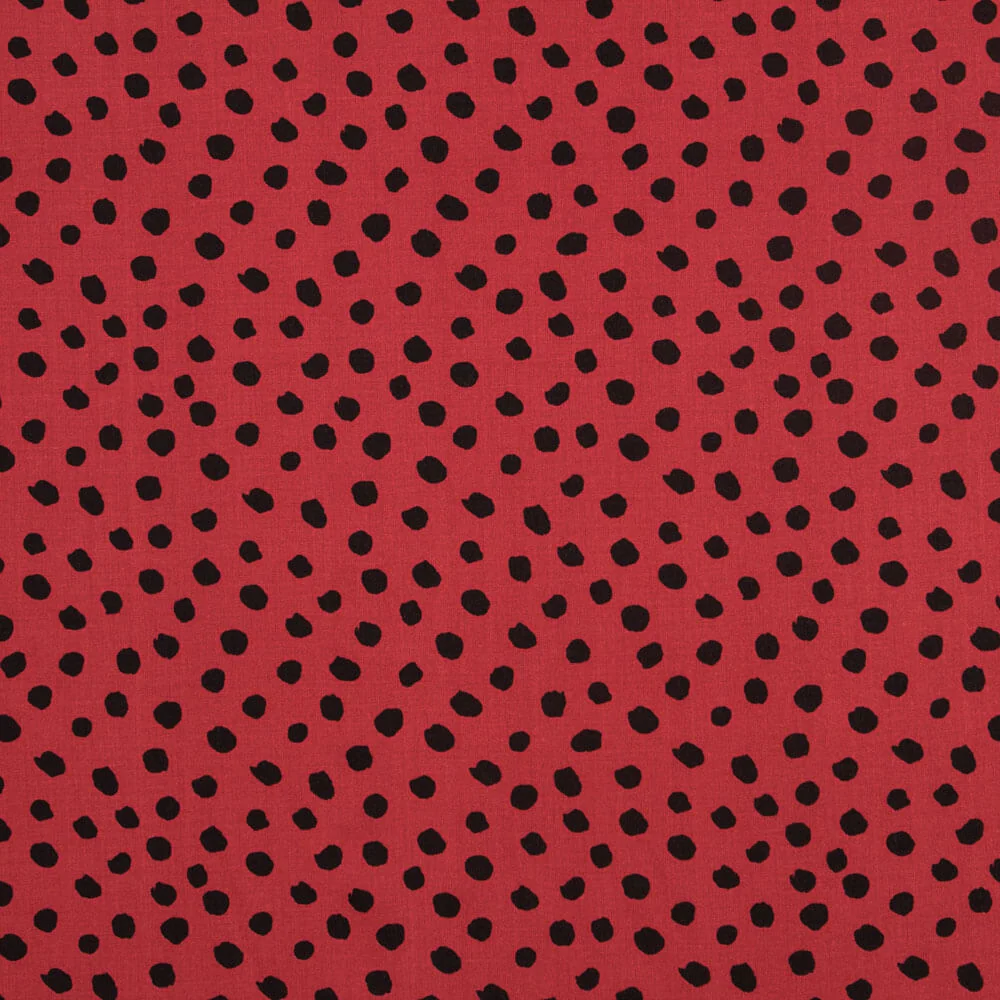 Viscose Imprimé Animal Marron