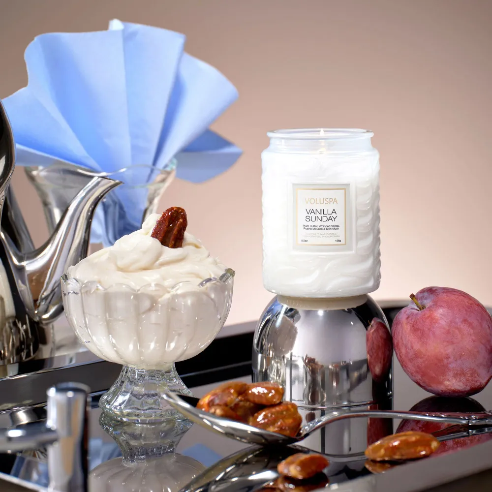 Voluspa Bougie Parfumée Vanille du Dimanche | Small Pot