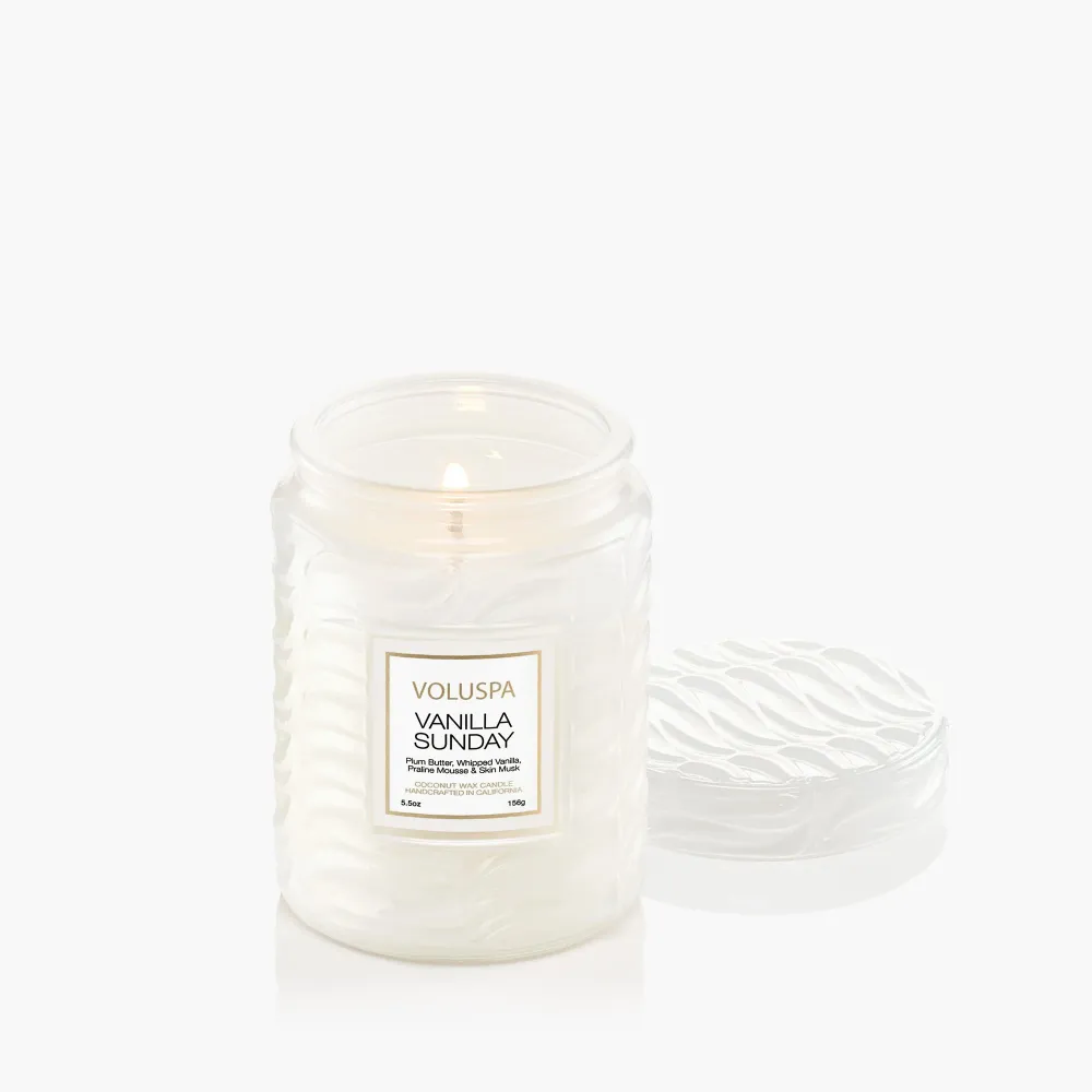 Voluspa Bougie Parfumée Vanille du Dimanche | Small Pot