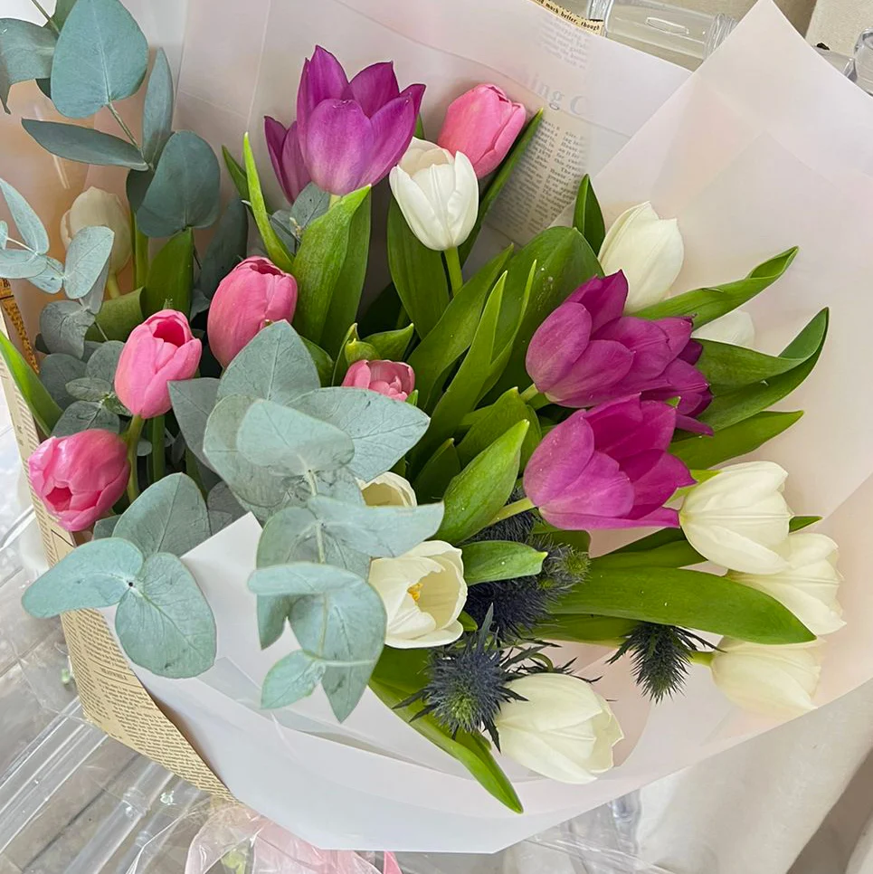 Bouquet de Tulipes - Carillon Doux Wedding-in-mauritius