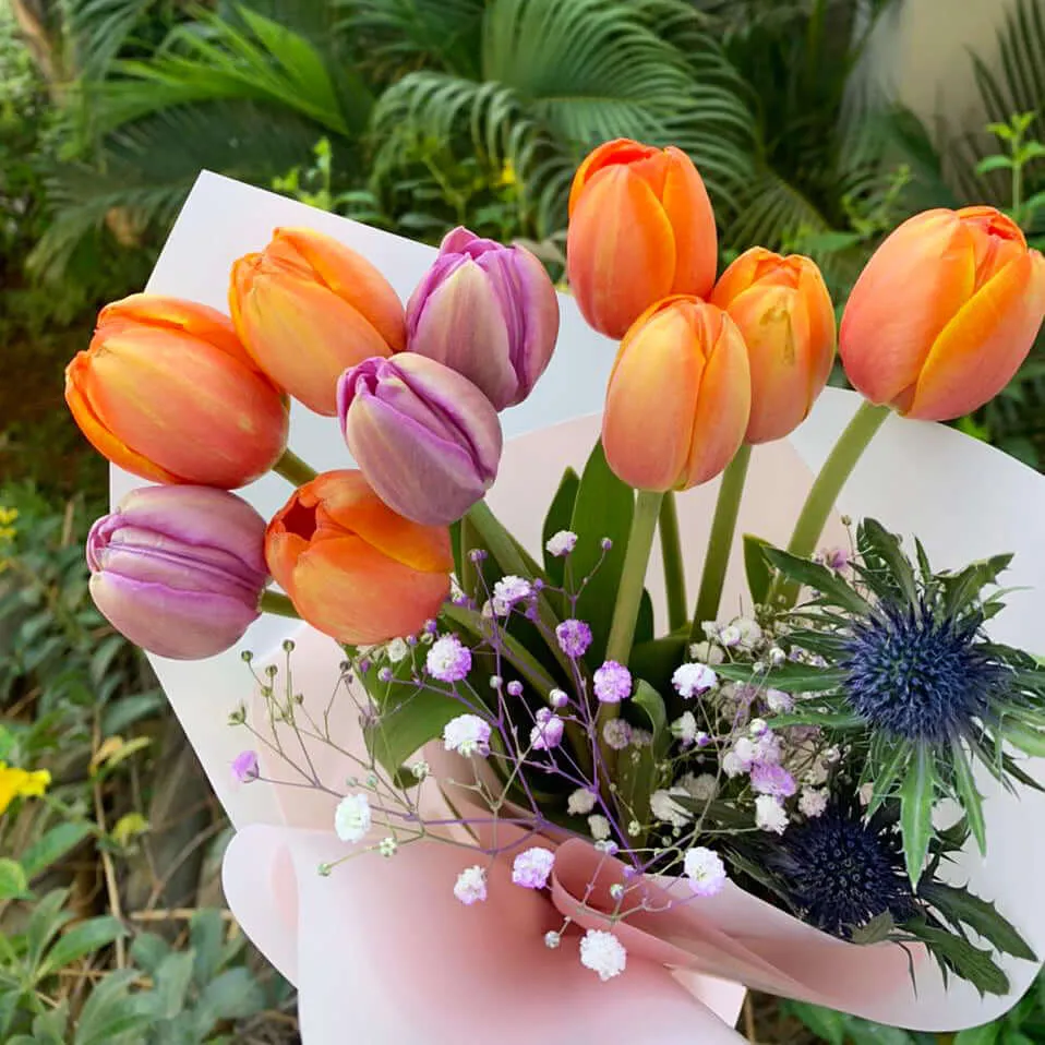 Bouquet de Tulipes - Carillon Doux Wedding-in-mauritius