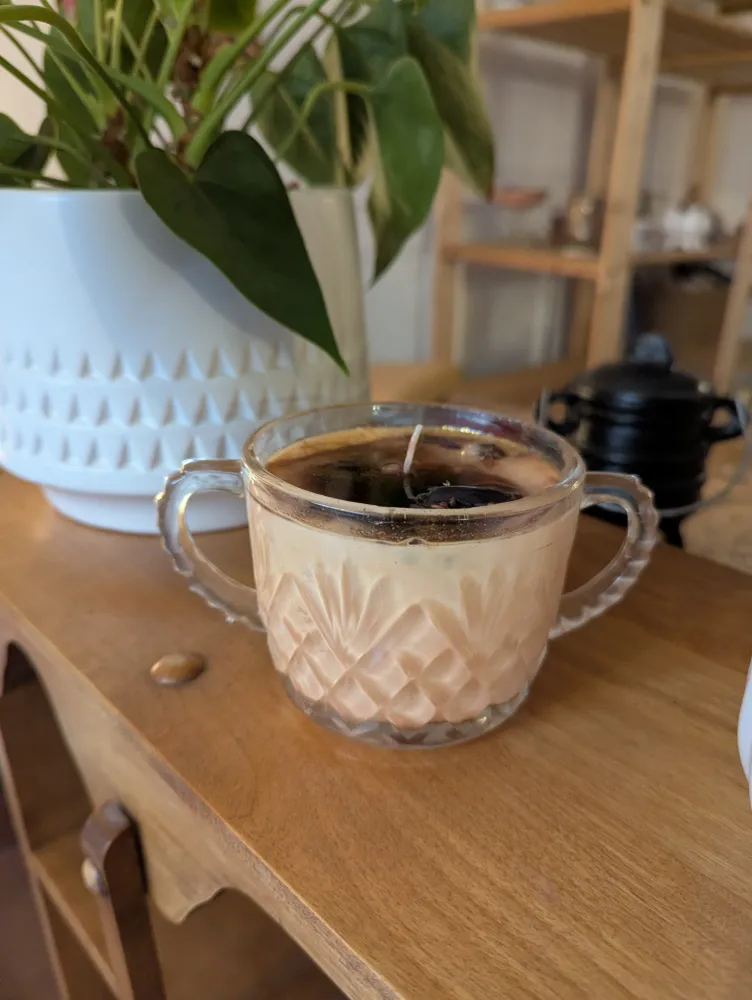 Bougie de soya | Ambre et Pêche Witch and Wicks