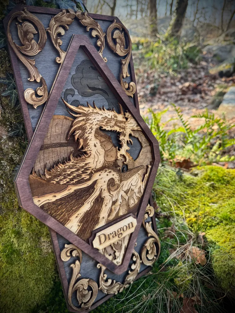 Tableau "Dragon" Woods whisper