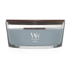 Bougie ellipse - Brume de terre - 453 g Woodwick