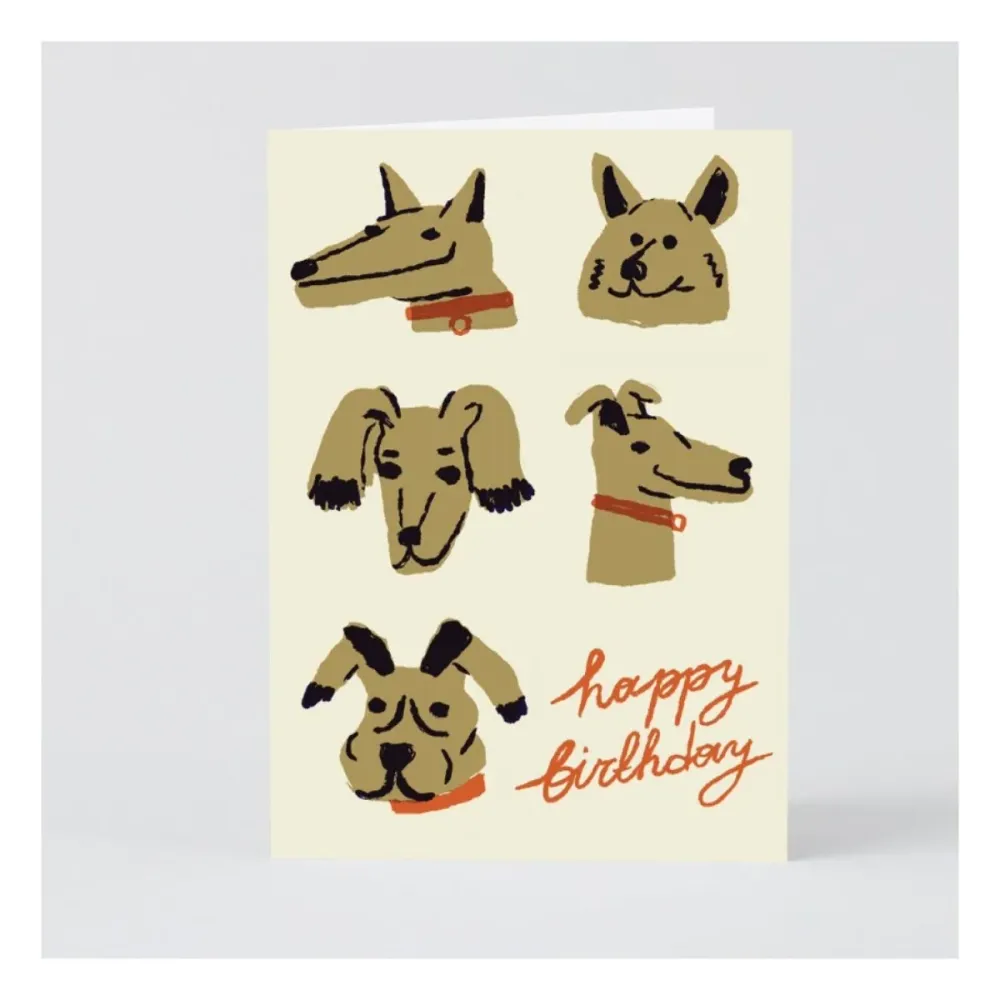 Carte de Souhaits Woof Woof WRAP WRAP Magazine