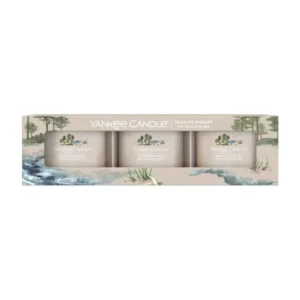 Coffret bougies votives - Bois en bord de mer - 3 x 37 g Yankee Candle